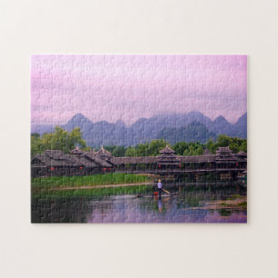 Fisherman & Sunset - berühmte Landschaften /China