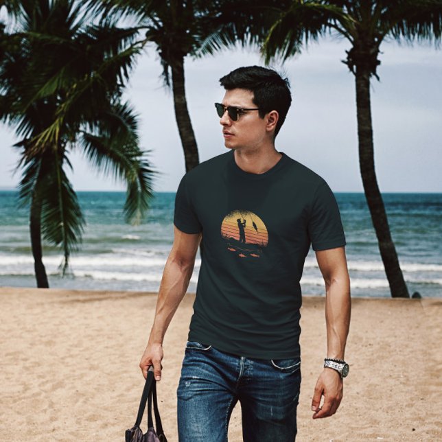 Fisherman Sunset T-Shirt (Von Creator hochgeladen)