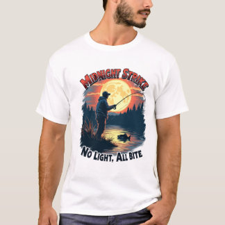 Fisherman T - Shirt Design Vector