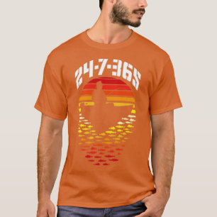 Fisherman Vater 247365 Fischerboot Vintage Re Funn T-Shirt