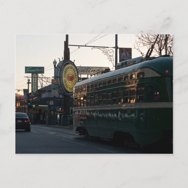 Fisherman's Wharf Postkarte (Vorderseite)