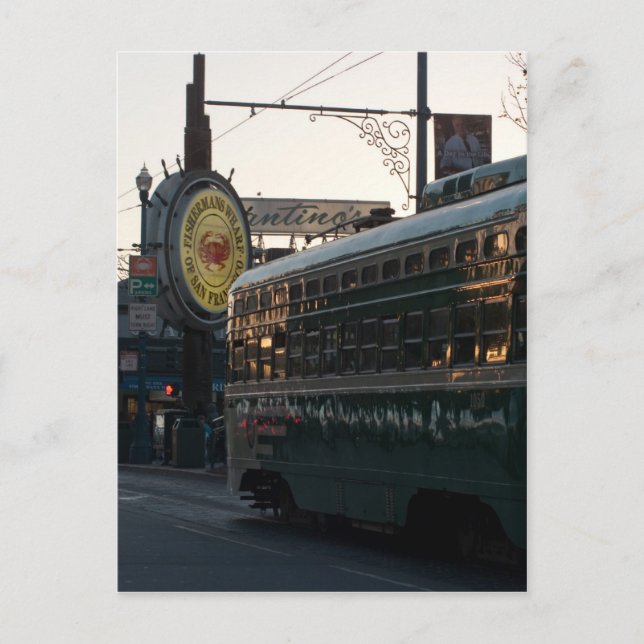 Fisherman's Wharf Postkarte (Vorderseite)