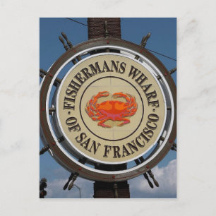 Fisherman's Wharf San Francisco Postkarte