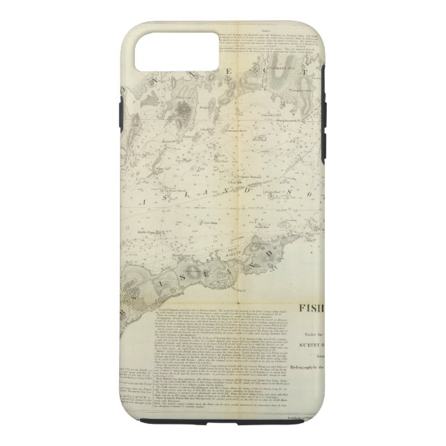 Fishers Insel-Ton Case-Mate iPhone Hülle (Rückseite)