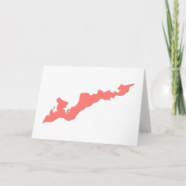 Fishers Island Logo Notecard - Fishers Island, NY Karte