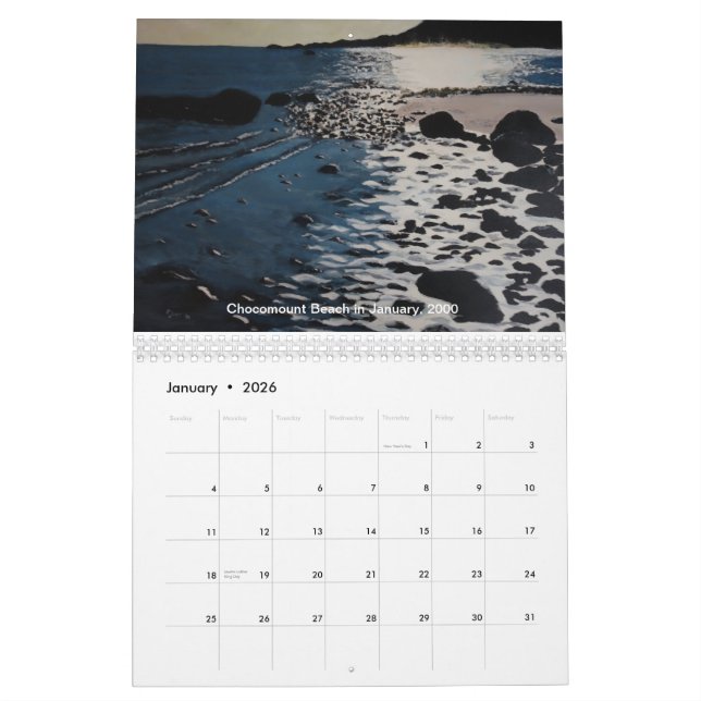 Fishers Island, NY Calendrier 2024 (Jan 2026)