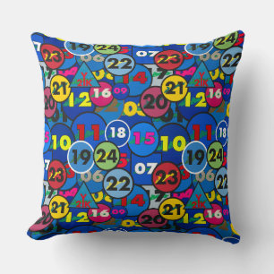 Fishers Island Pillow - Small Gatehouse Sticker Kissen