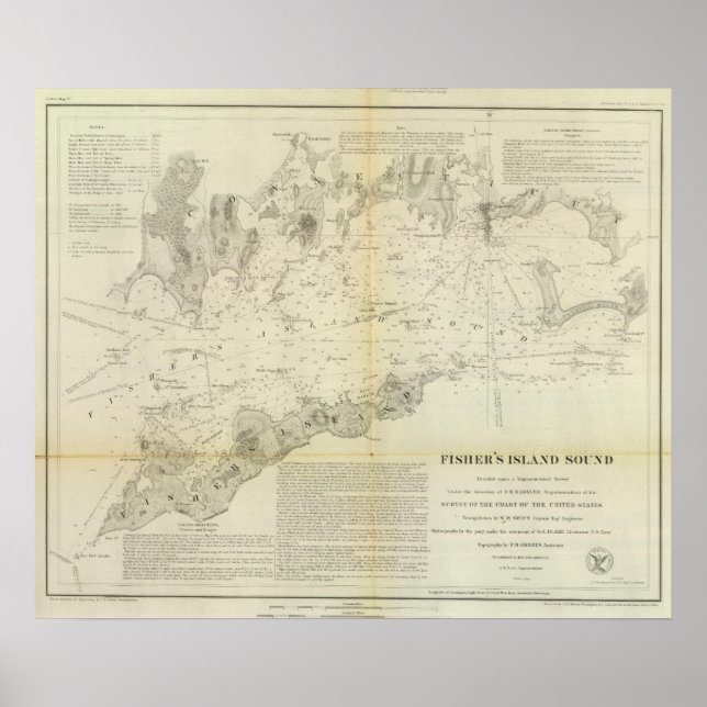 Fisher's Island Sound Poster (Vorne)