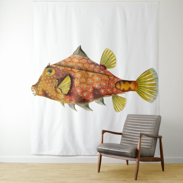 Fishey Fishey Tapestry Wandteppich (Beispiel)