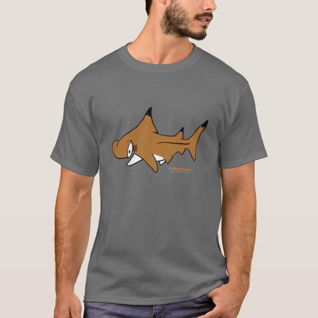 Fishfry entwirft Hammerhai-UnisexT - Shirt (Vorderseite)