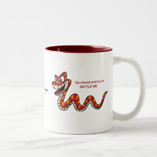 Fishfry entwirft zweifarbige Kaffee-Tasse Rattler Zweifarbige Tasse