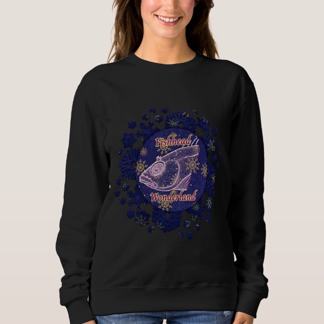 Fishhead Wonderland Sweatshirt (Vorderseite)