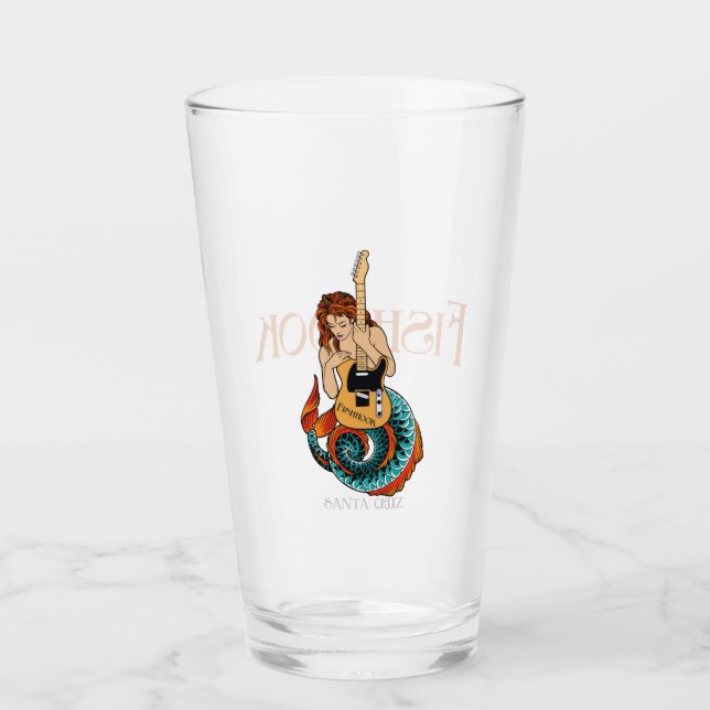 Fishhook-Liter-Glas Glas (Vorderseite)