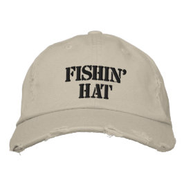 Fishin' Hat Bestickte Kappe
