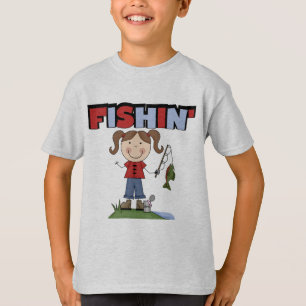 Fishin Mädchen-T - Shirts und Geschenke