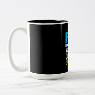 Fishing Art I Rescue Fish From Water Zweifarbige Tasse