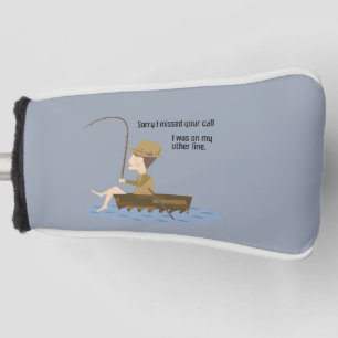 Fishing Blue Funny Sorry vermisst Ihr Call-Angebot Golf Headcover