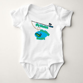 Fishing Buddy meines Onkels Baby Strampler