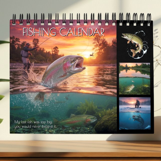  Fishing Calendar 2026 / Pro, Fish Photo Calendar Kalender (Fishing Calendar / Fish Photo Calendar)
