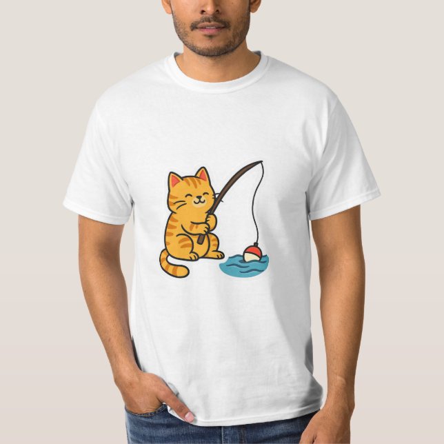 Fishing Cat  T-Shirt (Vorderseite)