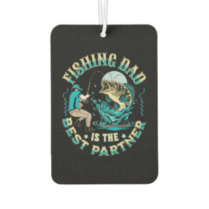 Fishing Dad Is The Best Partner Autolufterfrischer