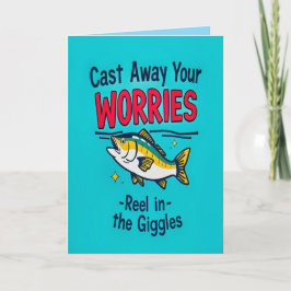 Fishing for Joy on Your Special Day  Birthday Karte