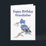 Fishing Grandfather Birthday Humor The Kingfisher Karte<br><div class="desc">Know an avid fisherman in your life,  this is the perfect gift   Funny Birthday card for the Grandfather who loves fishing and is the Kingfisher in your family,  or a sarcastic one for the Grandfather who couldn't catch a shoe</div>