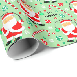Fishing Holiday Gift Geschenkpapier