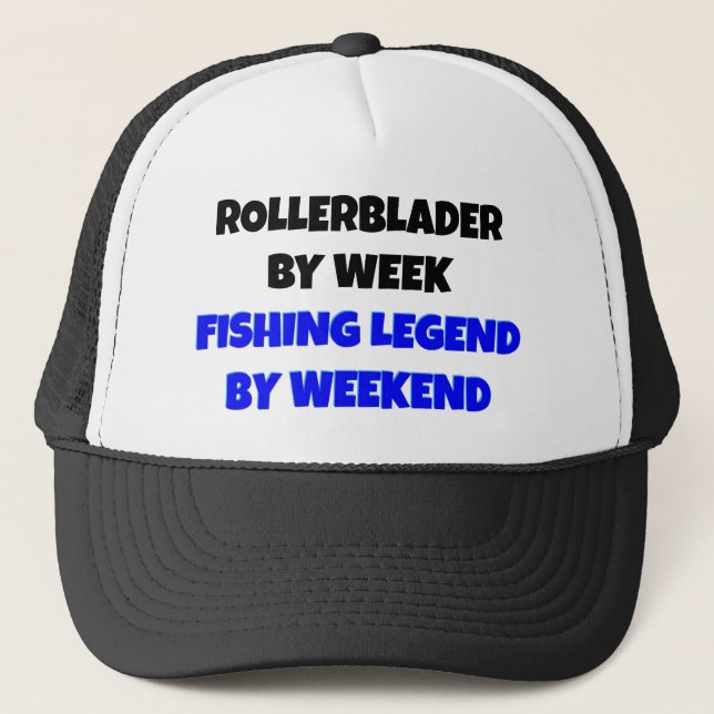 Fishing Legend Rollerblader Truckerkappe (Vorderseite)