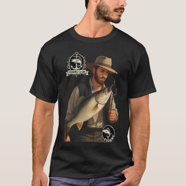 fishing lifestyle clothing T-Shirt (Devant)