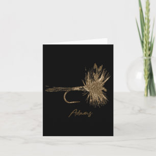 Fishing Lure Adams Vintag Karte