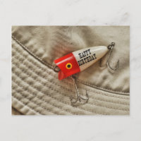 Fishing Lure Happy Birthday