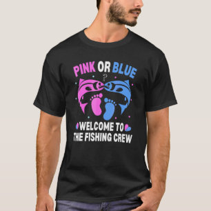 Fishing Papa Pink oder Blau Willkommen beim Fishin T-Shirt