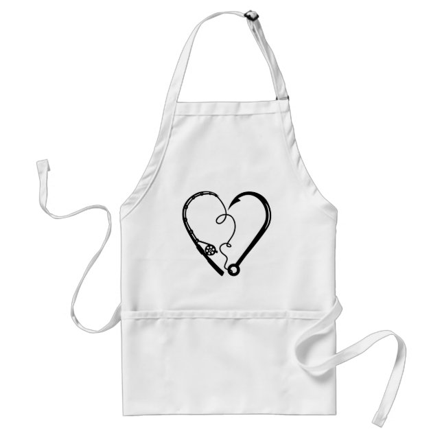 FISHING ROD HEART HOOK SCHÜRZE (Vorne)