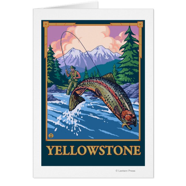Fishing Scene - Yellowstone Nationalpark (Vorne)