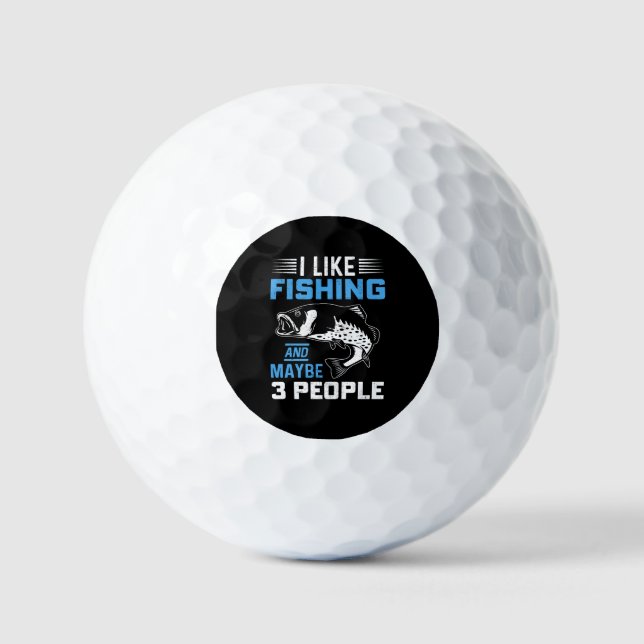Fishing Theme  Golfball (Vorderseite)