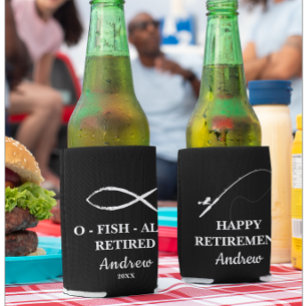 Fishing-Themen-Ruhestandsfeier  Dosenkühler