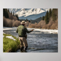 Fishing Wall Art Print