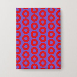 Fishman Donut Ornaments Button