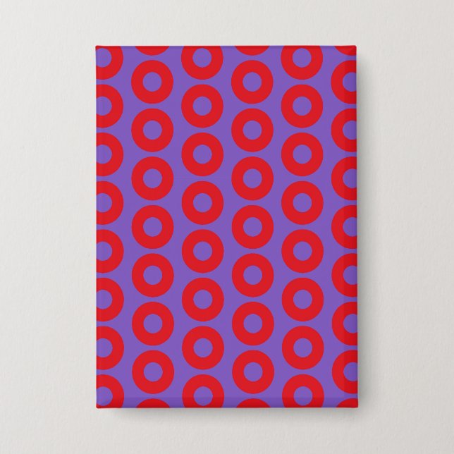 Fishman Donut Ornaments Button (Vorderseite)