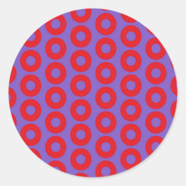 Fishman Donut Sticker