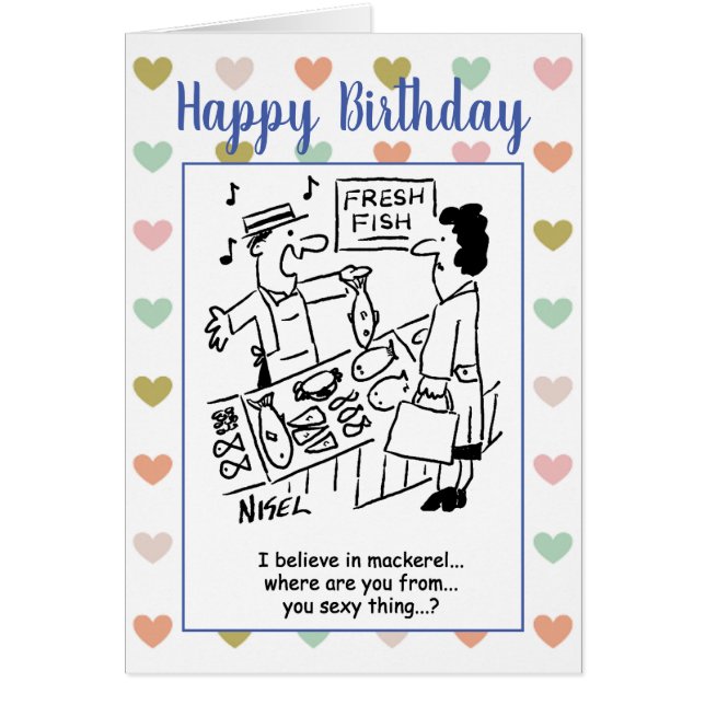 Fishmonger singt zu einem Kunden. Hot Chocolate So (Vorne)