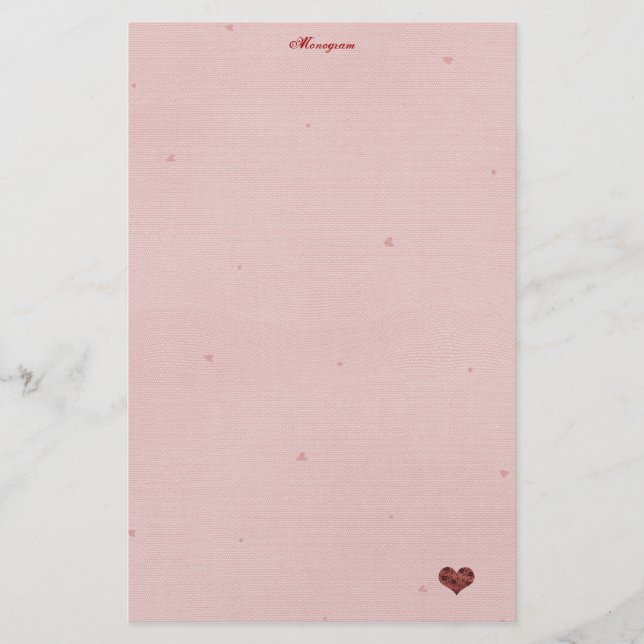 Fishnet und Liebe Letter Paper! Briefpapier (Vorderseite)