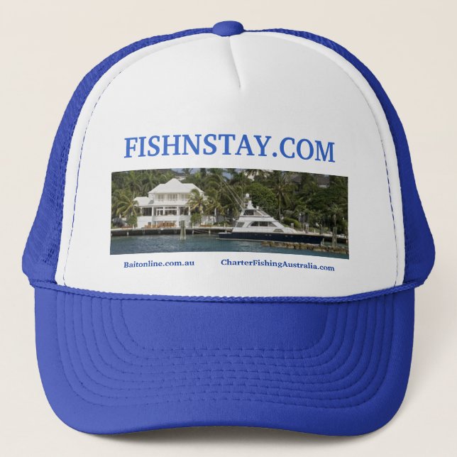 FISHNSTAY TRUCKERKAPPE (Vorderseite)