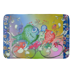 Fishy Antizipation  Badematte