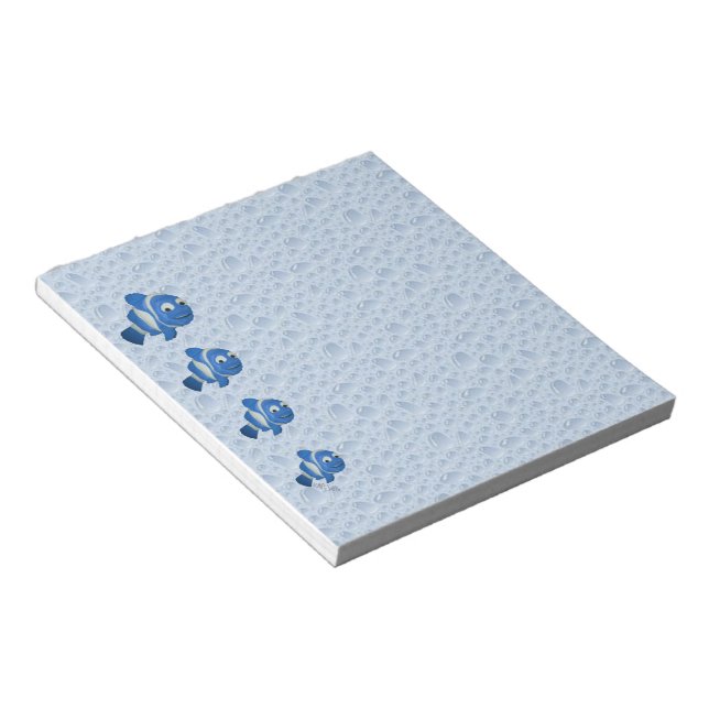 Fishy Blue Notepads Notizblock (angewinkelt)