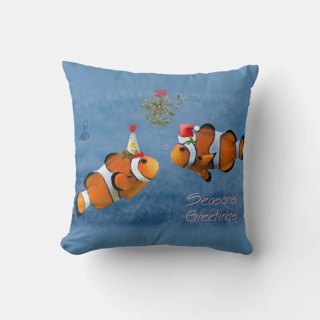 Fishy Christmas Pillow Kissen (Vorderseite)