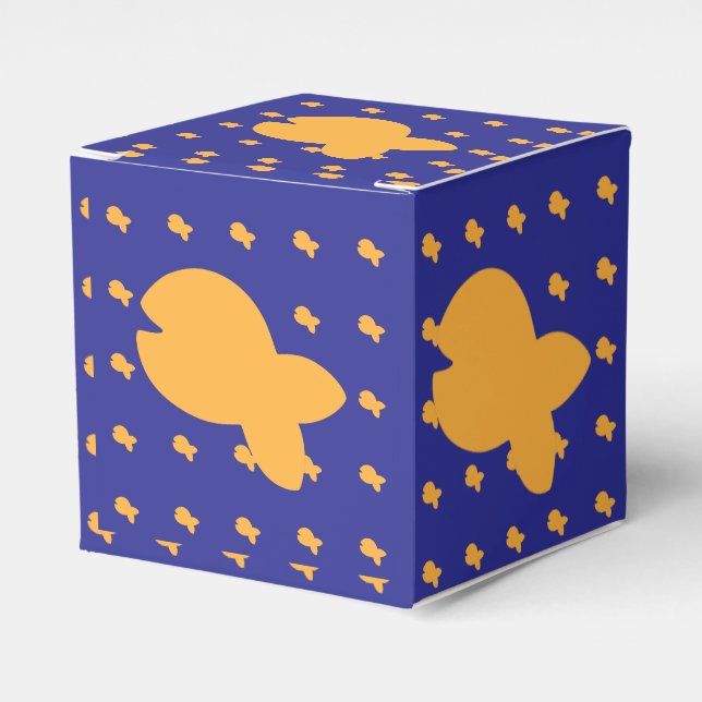 Fishy Fishy Kids Blue Big Fish Geschenkschachtel (Vorderseite)
