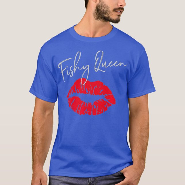 Fishy Queen Premium T-Shirt (Vorderseite)