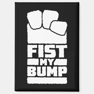 Fist My Bump Lustiges Alien-Design im Weltraum in  Magnet